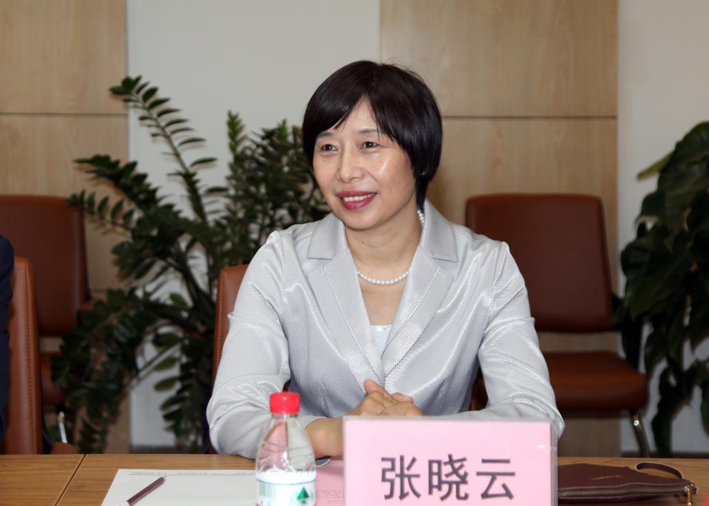 院长张晓云致辞党政办主任黎炜,电气工程学院副院长殷锋社等陪同会见