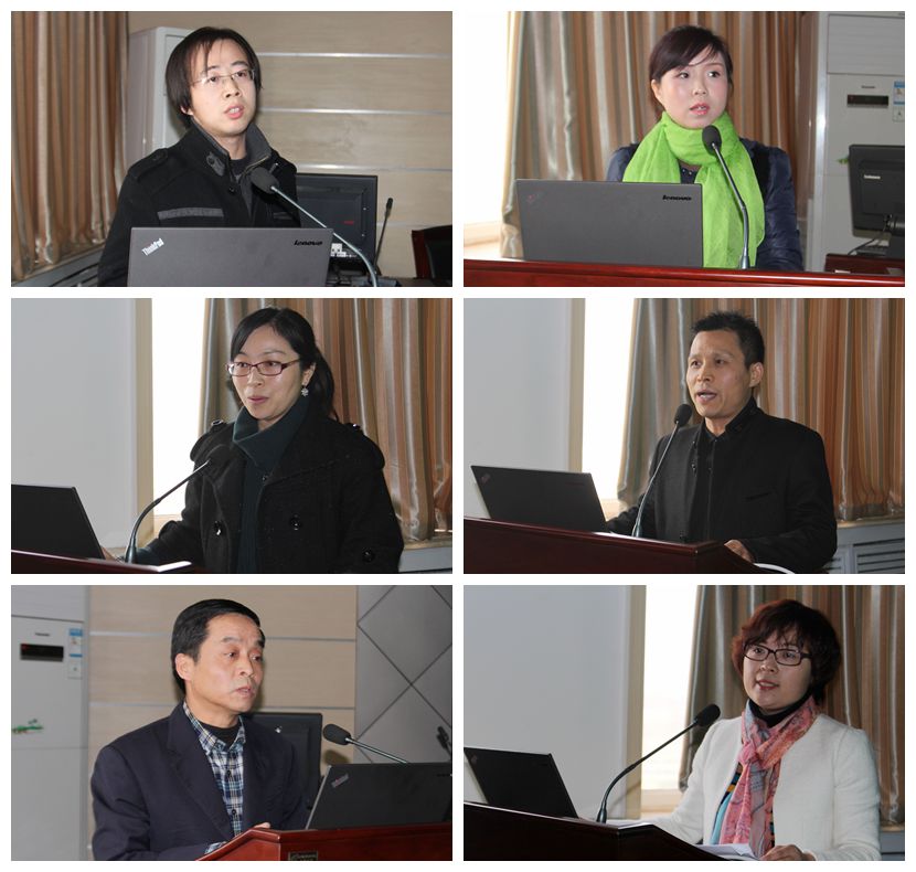 参赛选手们交流与学生同成长的心得体会