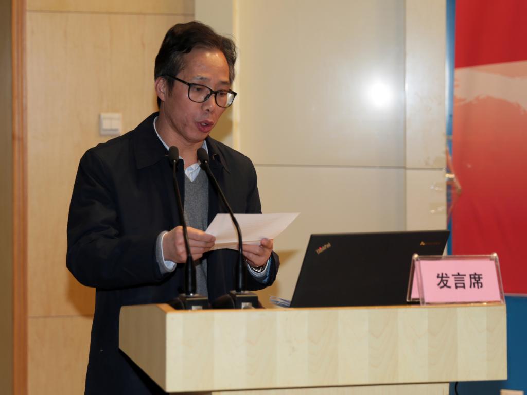 陕西交通职业技术学院院长杨云峰宣读表彰决定