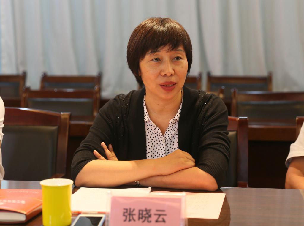 院长张晓云致辞并接受专访
