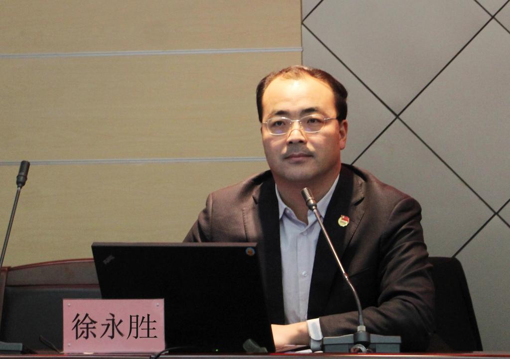 共青团陕西省委副书记、陕西省青年联合会主席徐永胜为青马学员作专题报告