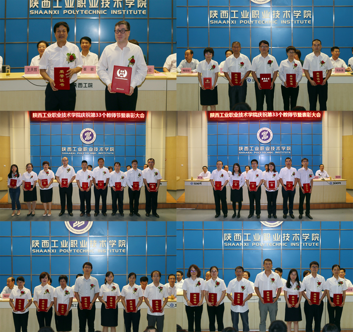 受表彰的部分先进集体和个人