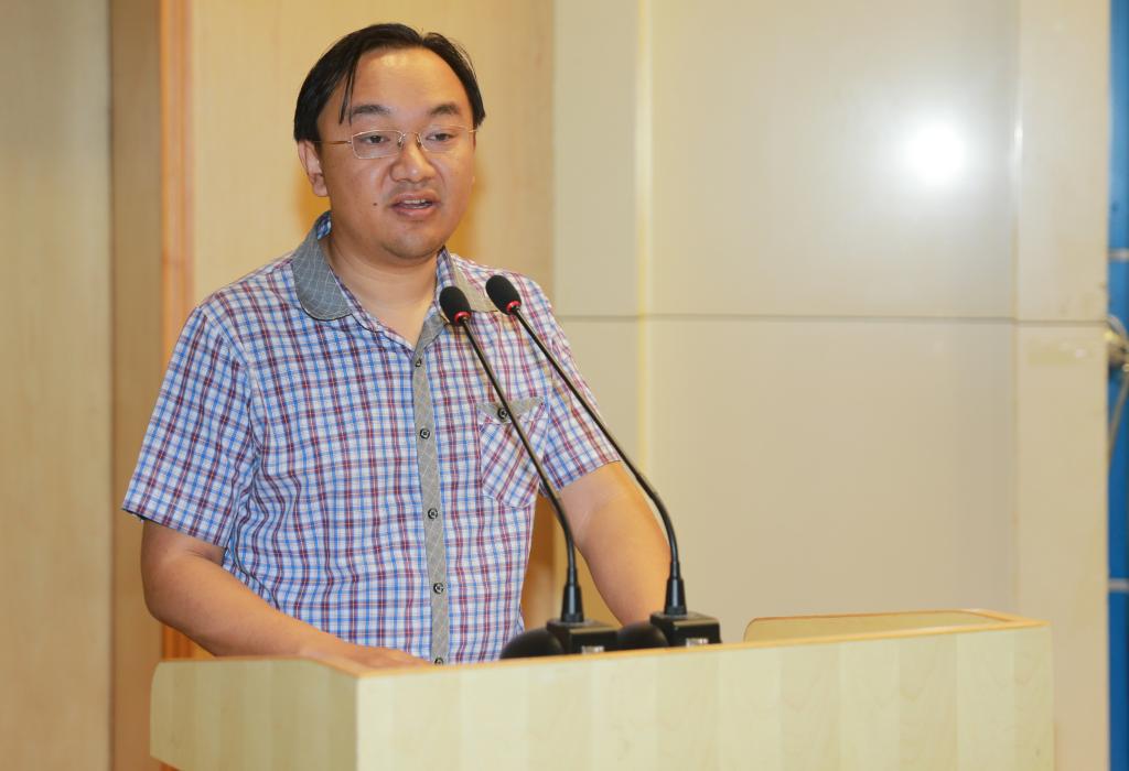 赛项专家组组长杜辉点评比赛