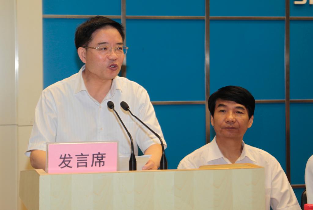 全国政协常委、民革副主席、中华职教社副理事长傅惠民讲话