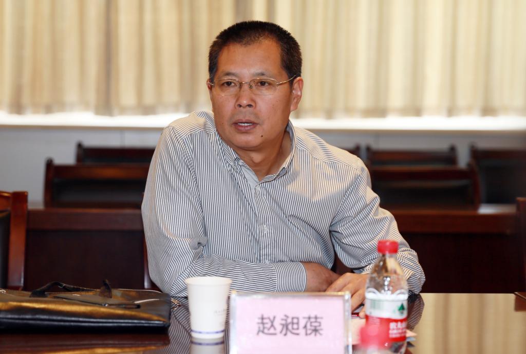 省教育厅副厅长赵昶葆发表讲话