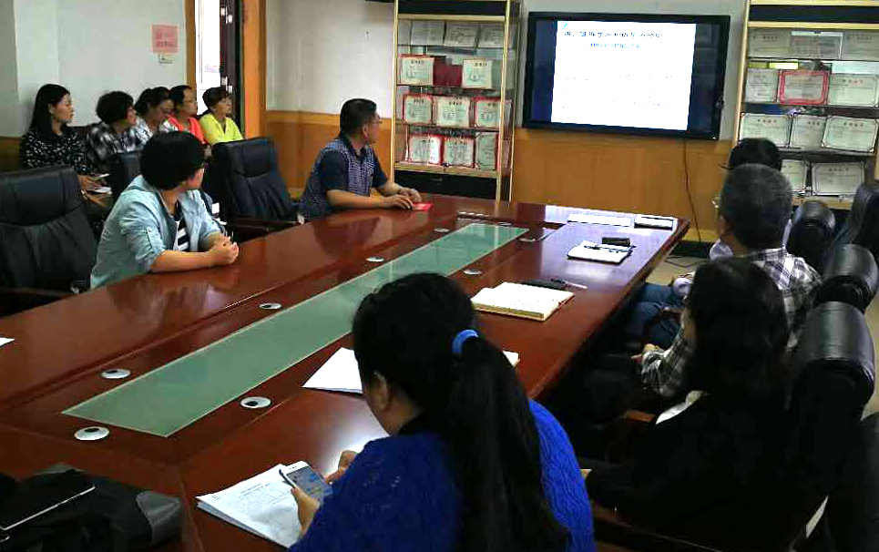 付智勇就外出调研情况与体会进行交流