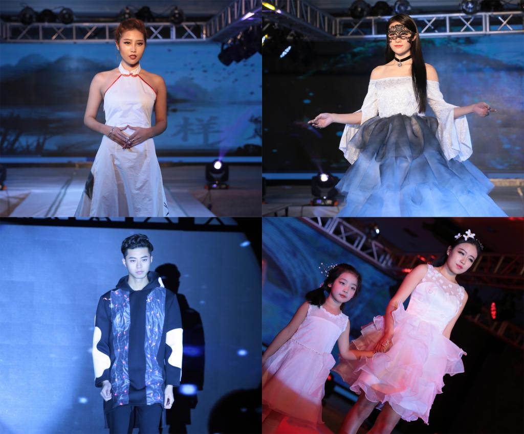 与会用人单位代表观看我院服装专业学生毕业设计成果展示