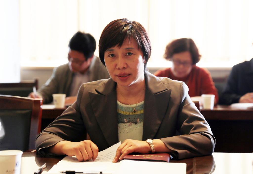 院长张晓云发言