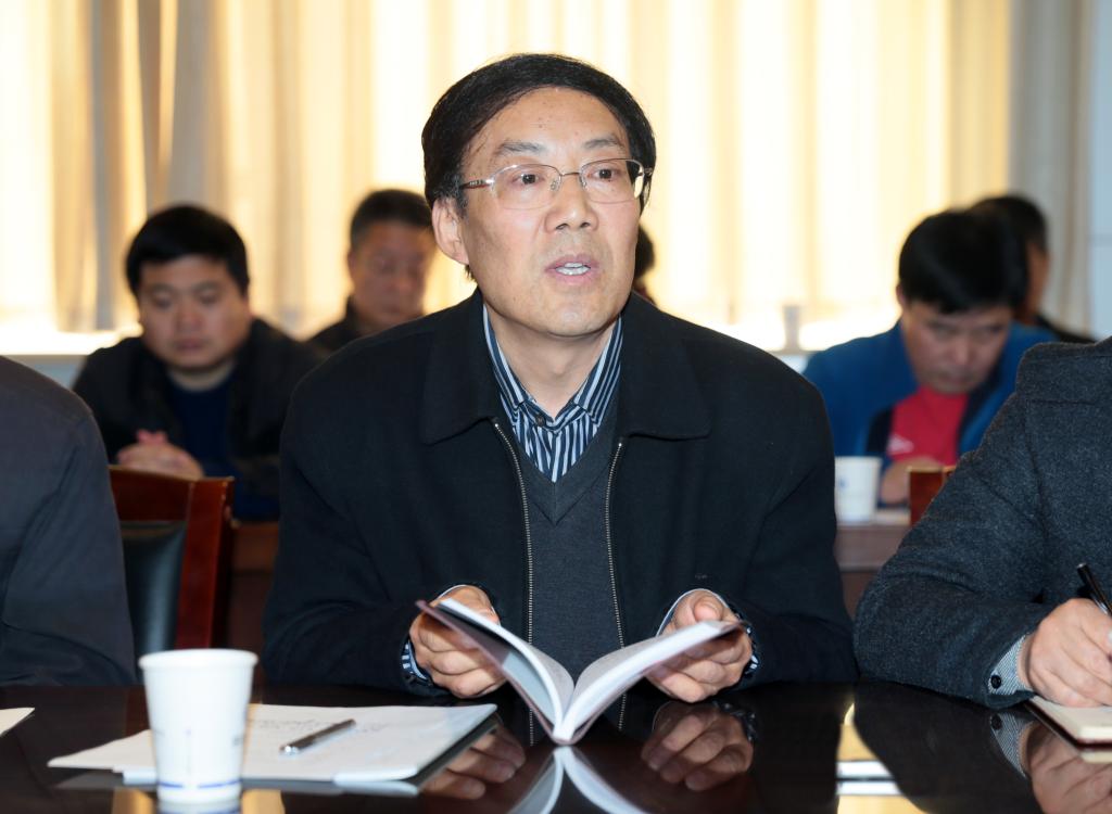 党委副书记王天哲传达全省进一步落实追赶超越要求视频会议精神