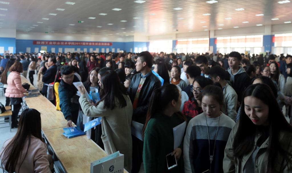 我院举办2017届毕业生就业洽谈会