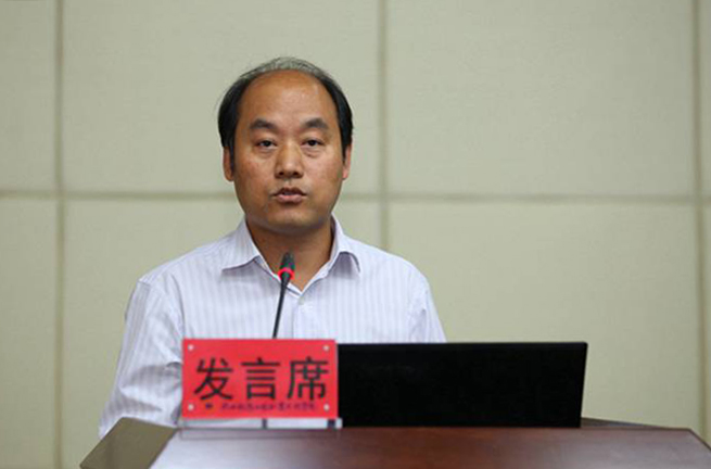 副院长梅创社进行交流发言