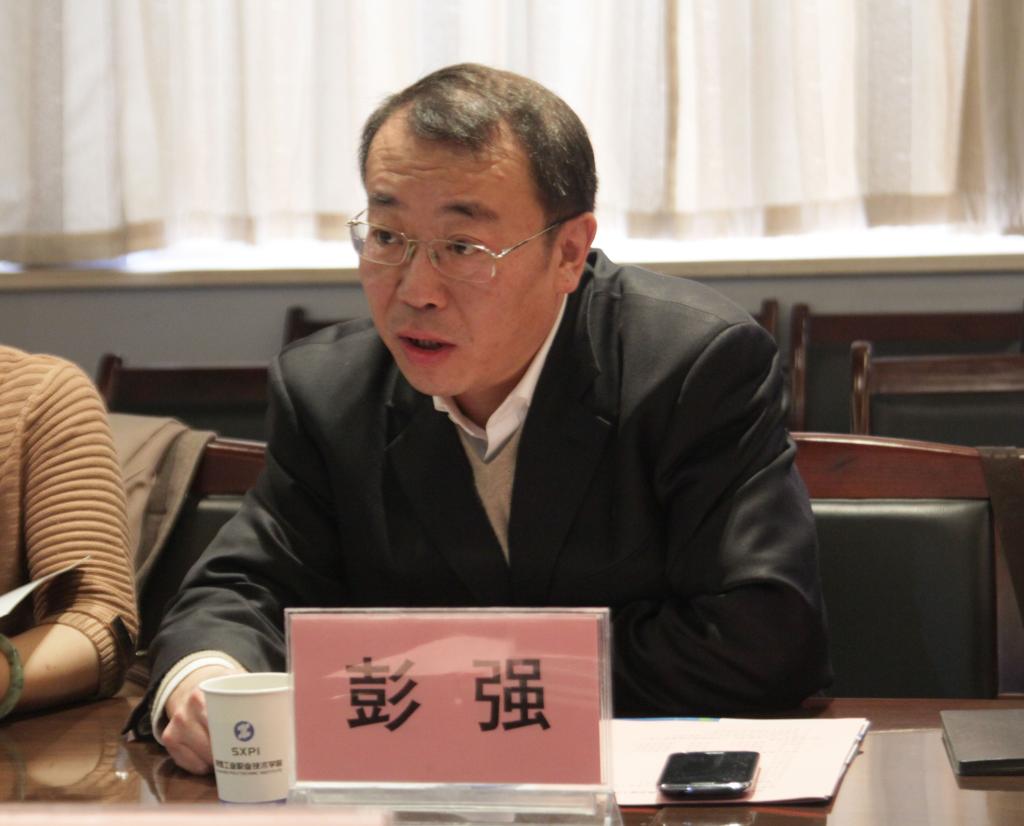 天津轻工职业技术学院副院长彭强介绍该院基本情况