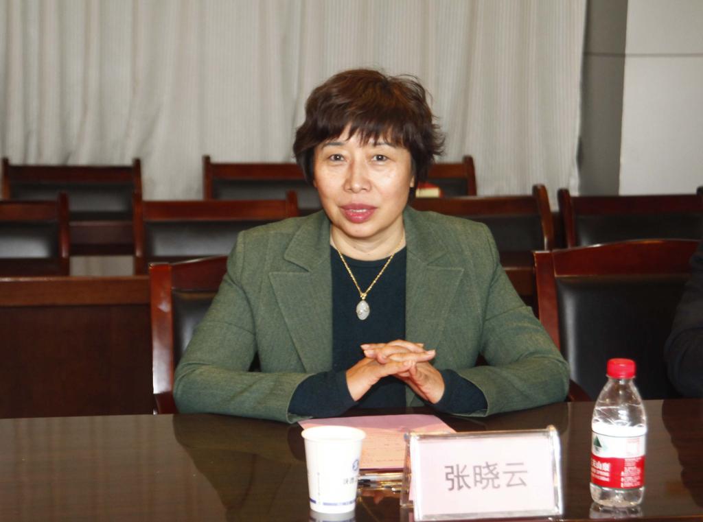 院长张晓云讲话