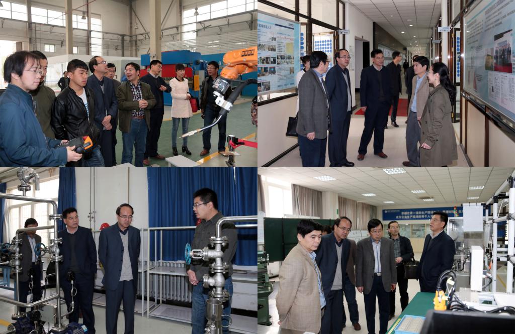 考察我院实训基地