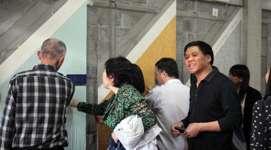 参观建筑工程岗位技能培训基地